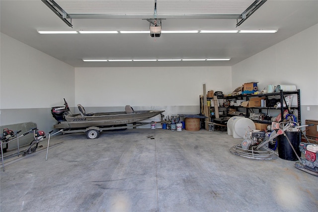 45292 Locust Ln, Charlo, MT 59824 - garage featuring a garage door opener