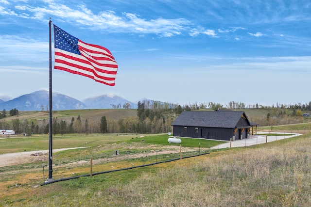 559 Stage Springs Ln, Stevensville, MT 59870 - view of mountain backdrop with rural landscape
