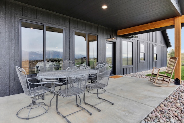 559 Stage Springs Ln, Stevensville, MT 59870 - view of patio / terrace with outdoor dining space