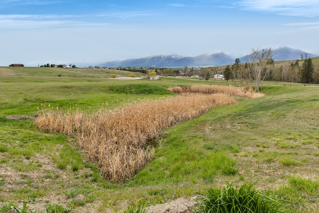 559 Stage Springs Ln, Stevensville, MT 59870 - mountain view with rural landscape