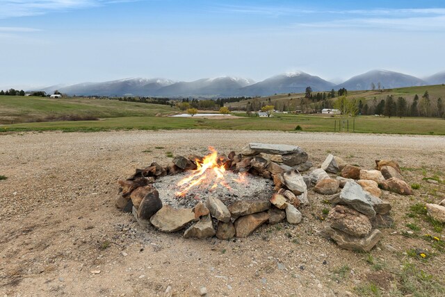 559 Stage Springs Ln, Stevensville, MT 59870 - mountain view with rural landscape