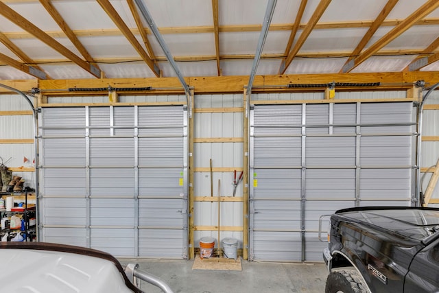 559 Stage Springs Ln, Stevensville, MT 59870 - garage with metal wall