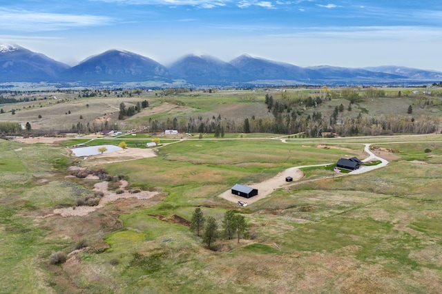 559 Stage Springs Ln, Stevensville, MT 59870 - overview of rural landscape featuring a mountainous background