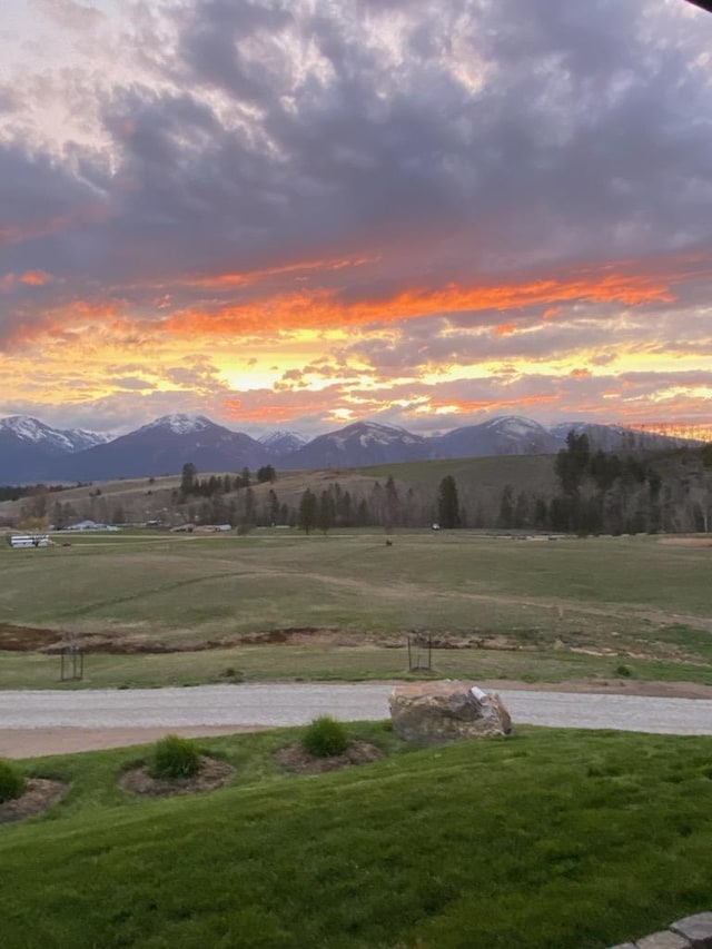 559 Stage Springs Ln, Stevensville, MT 59870 - mountain view featuring rural landscape