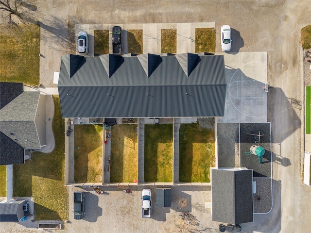 drone / aerial view