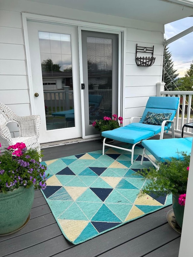 view of deck