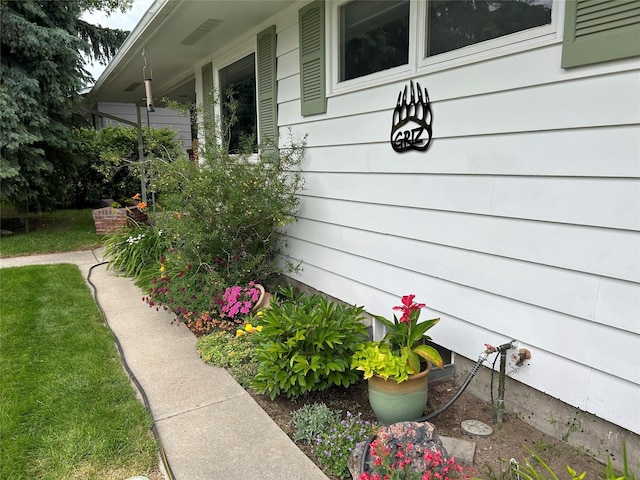 view of side of home