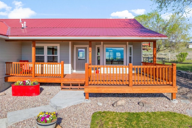 999 Websters Way, Stevensville, MT 59870 - wooden deck with covered porch