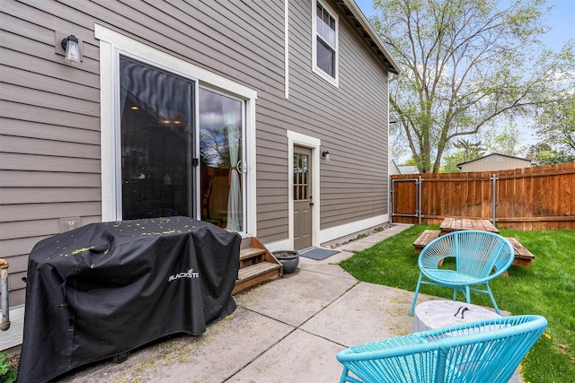 318 Dearborn Ave, Missoula, MT 59801 - view of patio / terrace featuring a grill