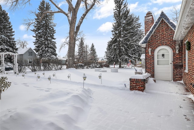 3313 5th Ave N, Great Falls, MT 59401 - view of snowy yard