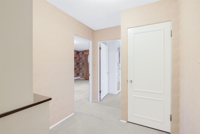 3313 5th Ave N, Great Falls, MT 59401 - hallway with light colored carpet and baseboards