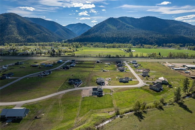 21087 Pamin Loop, Clinton, MT 59825 - overview of rural landscape with a mountainous background
