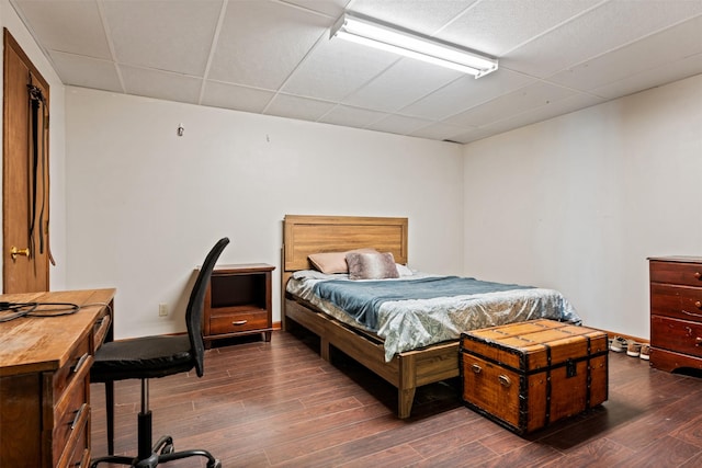 445 Sapphire Ln, Stevensville, MT 59870 - bedroom with dark wood-type flooring