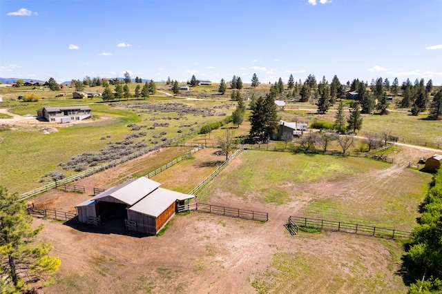 445 Sapphire Ln, Stevensville, MT 59870 - aerial view of sparsely populated area featuring agricultural land