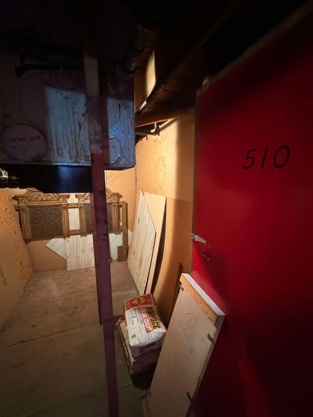 508-510 W Platinum St, Butte, MT 59701 - view of unfinished below grade area