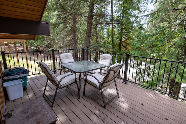 74 Limber Pne, Whitefish, MT 59937 - deck featuring outdoor dining area and area for grilling