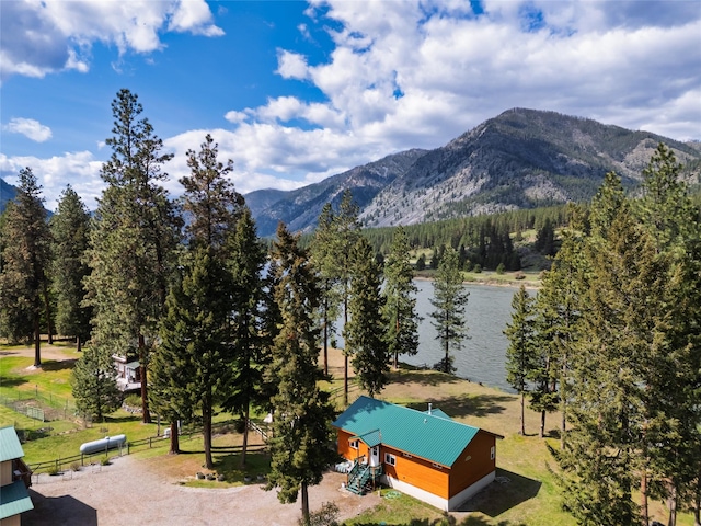 1500 River Rd W, Plains, MT 59859 - mountain view with a nearby body of water