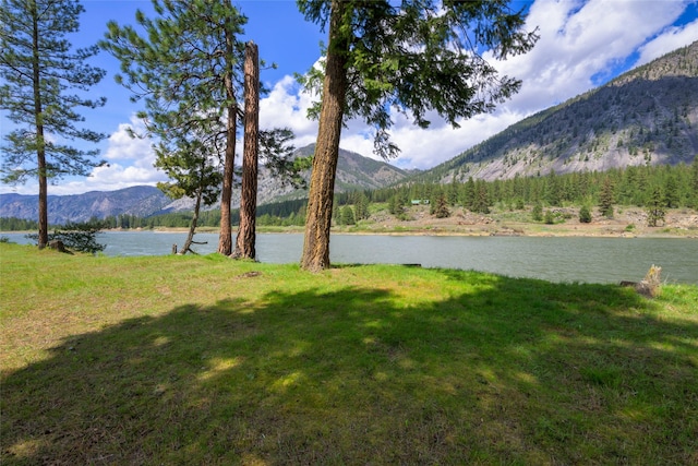 1500 River Rd W, Plains, MT 59859 - water view with mountains