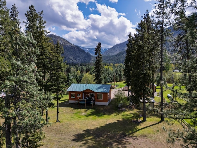 1500 River Rd W, Plains, MT 59859 - view of mountain background featuring a forest