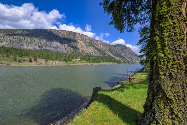 1500 River Rd W, Plains, MT 59859 - water view featuring a mountainous background