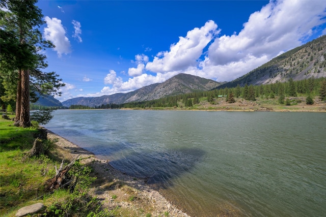 1500 River Rd W, Plains, MT 59859 - water view featuring mountains