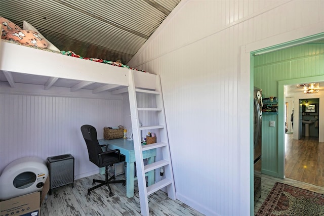 4358 Charlotte Way, Stevensville, MT 59870 - bedroom with wood finished floors and a desk