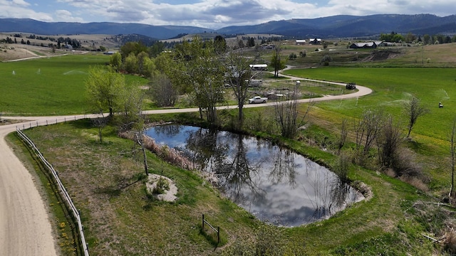 4358 Charlotte Way, Stevensville, MT 59870 - view of home's community featuring a water and mountain view and a rural view