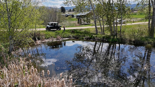 4358 Charlotte Way, Stevensville, MT 59870 - water view featuring a mountain backdrop