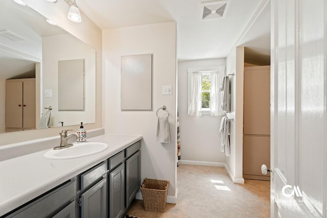 202 Blake St, Helena, MT 59601 - bathroom featuring vanity and baseboards