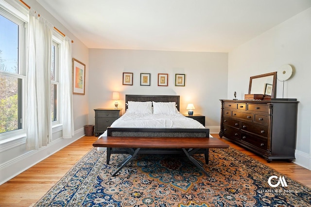 202 Blake St, Helena, MT 59601 - bedroom featuring light wood-style flooring and baseboards