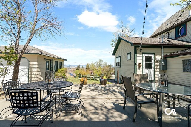 202 Blake St, Helena, MT 59601 - view of patio / terrace featuring outdoor dining area