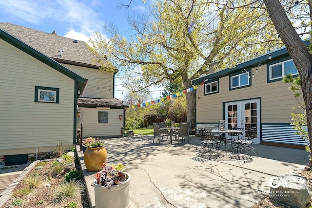 202 Blake St, Helena, MT 59601 - view of patio / terrace with french doors and outdoor dining space