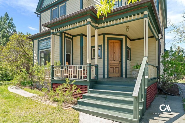 202 Blake St, Helena, MT 59601 - view of front of property featuring covered porch