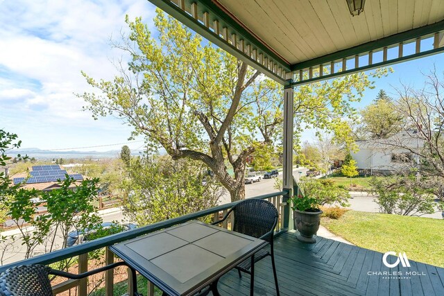 202 Blake St, Helena, MT 59601 - view of wooden deck
