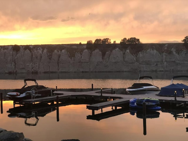 36496 Ridgeway Ct, Polson, MT 59860 - dock with a water view