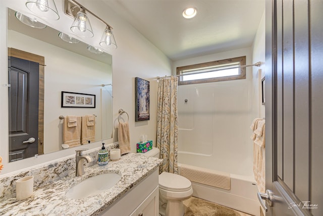 2966 Vermillion Way E, Helena, MT 59635 - full bathroom featuring vanity and shower / bath combination with curtain