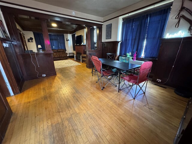 1100 Caledonia St, Butte, MT 59701 - dining space with wood-type flooring