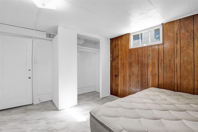1320 1st Ave S, Great Falls, MT 59401 - bedroom featuring wood walls