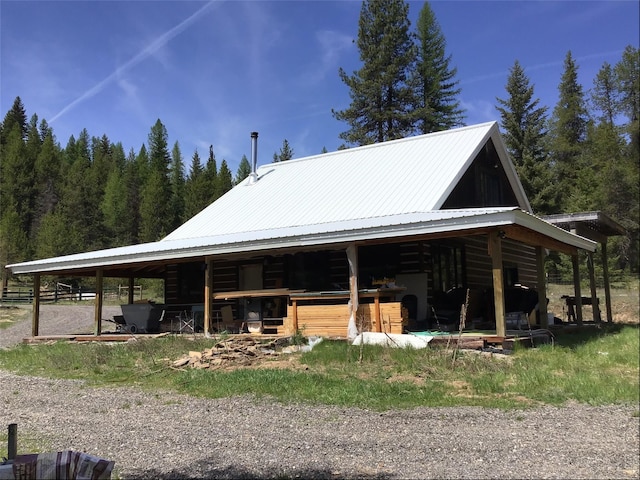 360 Valley Dr, De Borgia, MT 59830 - view of stable