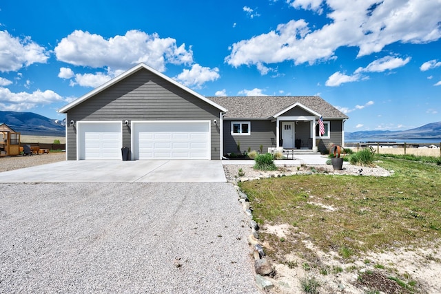 217 Spring St, Townsend, MT 59644 - single story home featuring a mountain view and gravel driveway
