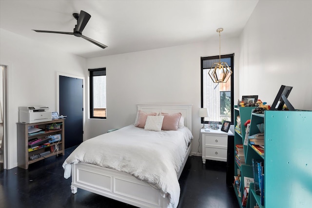 772 Denver St Unit A & B, Whitefish, MT 59937 - bedroom with a ceiling fan