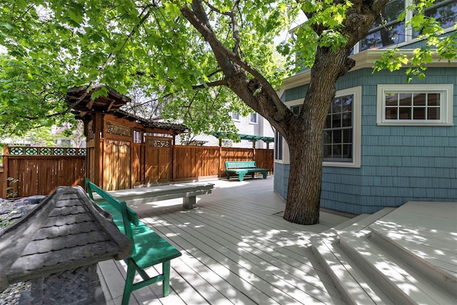 300 Evans Ave, Missoula, MT 59801 - view of wooden terrace