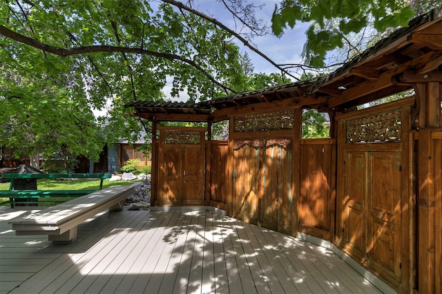300 Evans Ave, Missoula, MT 59801 - view of wooden terrace