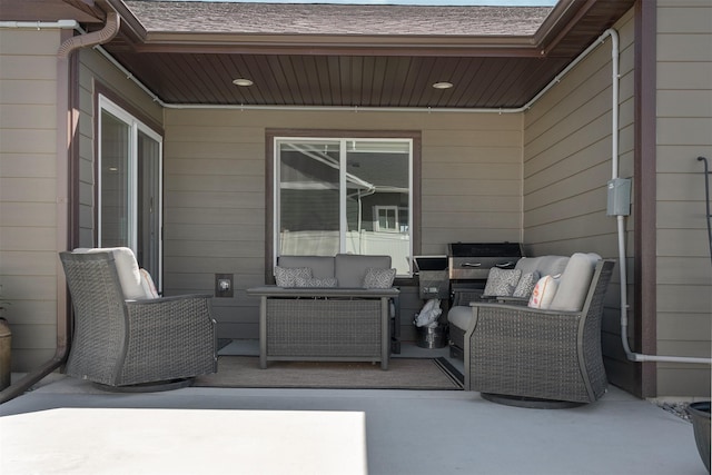 517 Raven Ln, Kalispell, MT 59901 - view of patio featuring outdoor lounge area