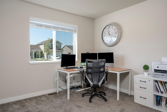 517 Raven Ln, Kalispell, MT 59901 - office area with light colored carpet