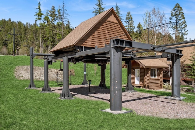 145 Elk Highlands Dr, Whitefish, MT 59937 - view of community with a yard