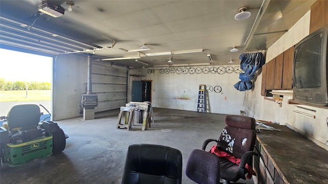 2315 Cattle Dr, East Helena, MT 59635 - garage featuring a garage door opener