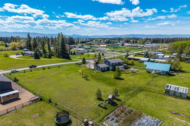 31 Aspen Ct, Kalispell, MT 59901 - aerial view of a mountain backdrop