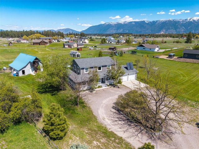 31 Aspen Ct, Kalispell, MT 59901 - drone / aerial view of a mountain backdrop