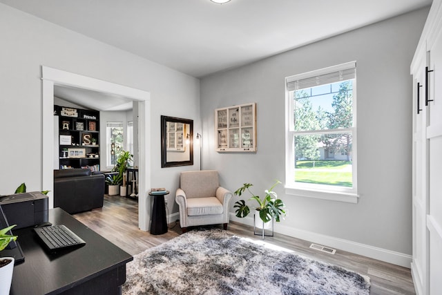 286 Ordway Dr, Florence, MT 59833 - office featuring plenty of natural light, wood finished floors, and baseboards